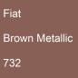 Preview: Fiat, Brown Metallic, 732.